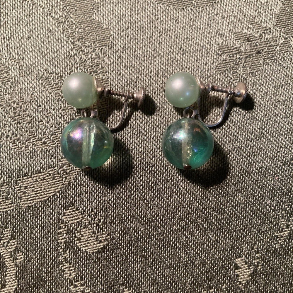 Vintage Screw On Earrings